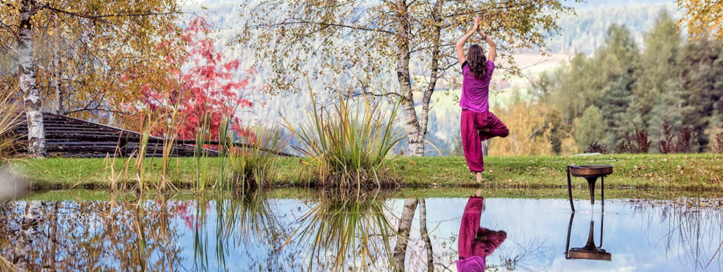 Yoga im Herbst im Grünen (Saalerwirt, St. Lorenzen)